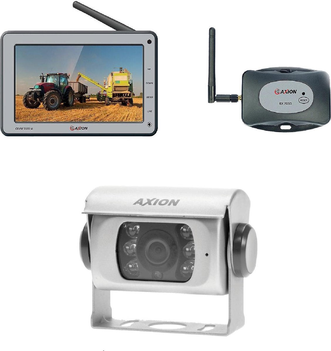 Achteruitrijcamera auto - Draadloos - Hoge kwaliteit - Complete set inclusief monitor