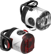 Lezyne Femto USB Drive Pair 15F/5R Verlichtingsset - 15 Lumen - Wit