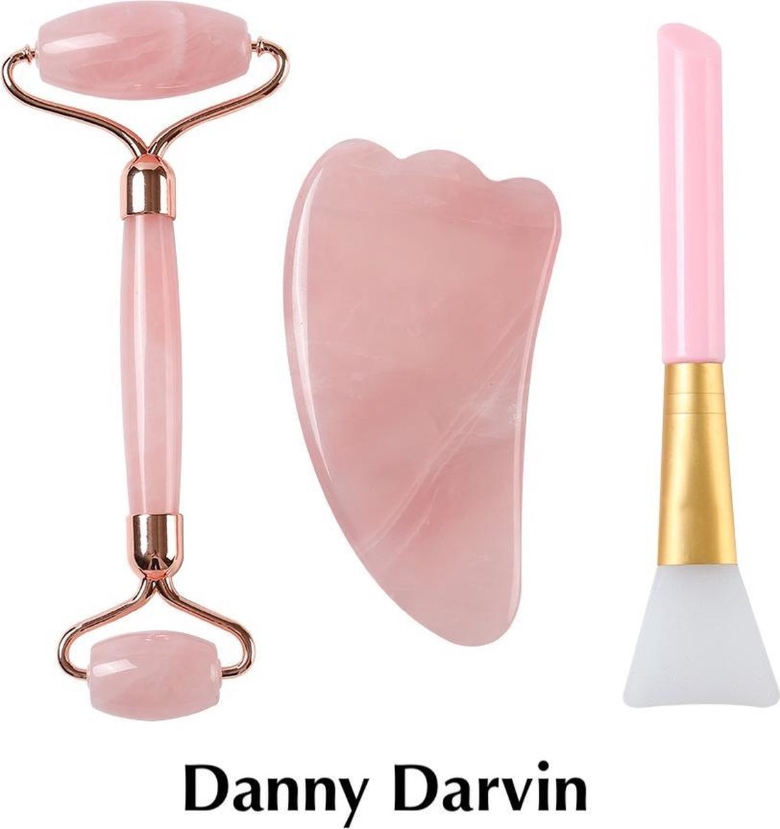 Luxe Jade Roller I Rose Quartz Roller I Kwarts I Qua Sha I Brush I Gezichtsroller steen I Verzorging I Gezichtsverzorging I Anti Aging I Face lifting I Anti Rimpels I Gezichtsmassage I Lichaamsontspanning
