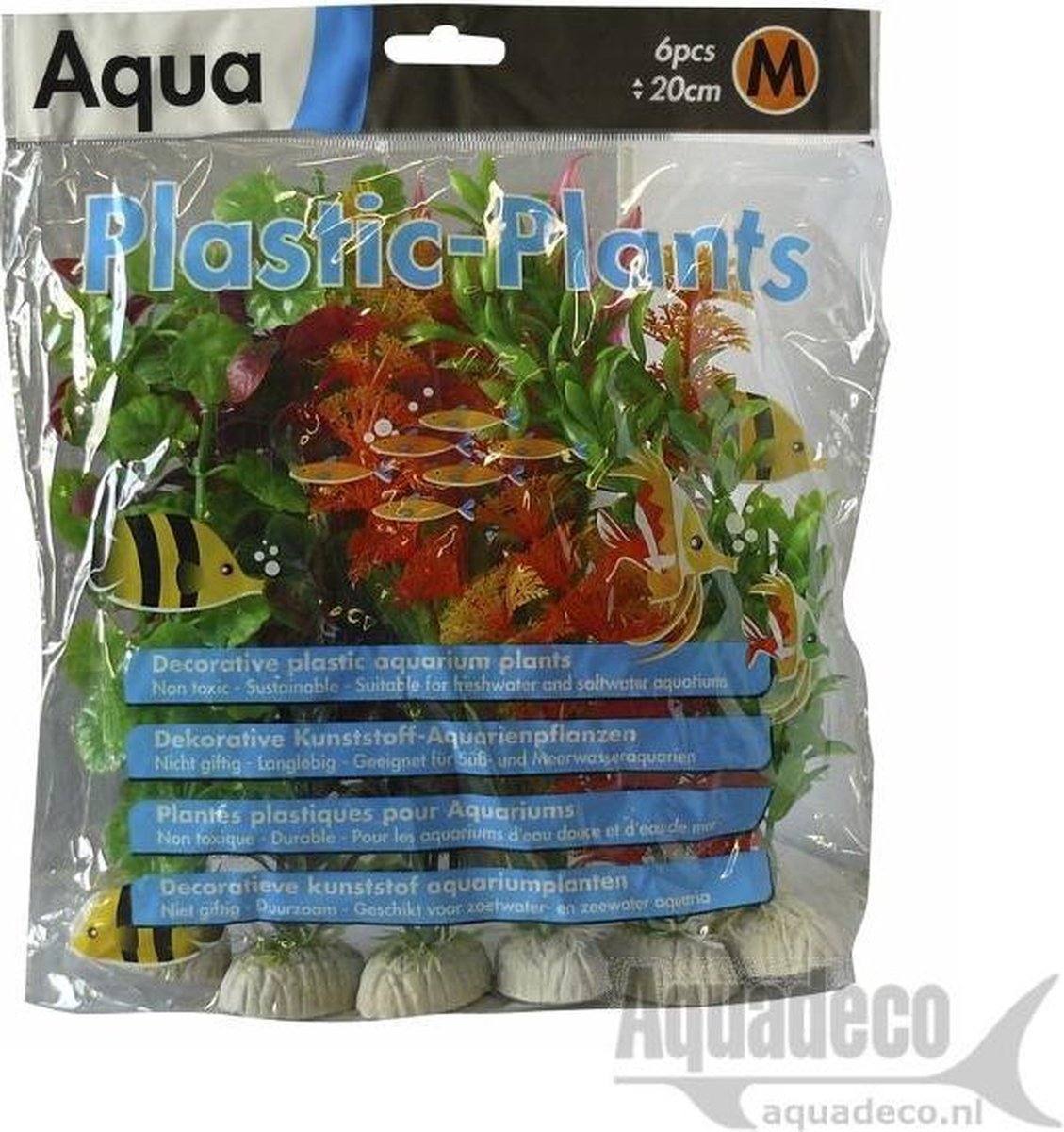 Aquarium Plantjes Set 6 stuks - 20 cm