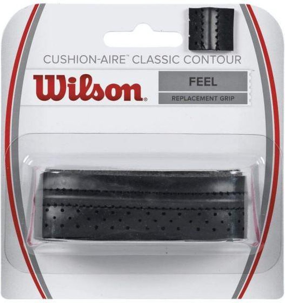 Wilson Basisgrip Cushion Air Classic Contour Zwart