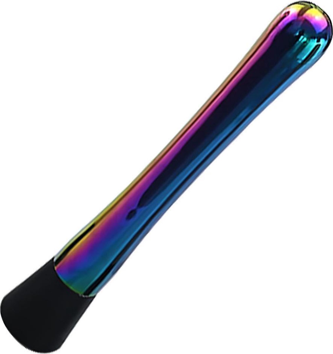 Doodadeals® | Luxe Cocktail Stamper | Tonicstampers | Muddler | Citroen Stamper | Cocktail Muddler |  21 cm | RVS | Regenboog