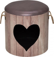 D&D Petbox heart Bruin M - 35x34cm