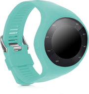 kwmobile horlogeband voor Polar M200 - siliconen armband voor fitnesstracker - petrol