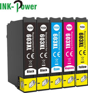 Epson 603 - Multipack van 5 stuks - Met Chip - Epson 603XL - Voor Printers: XP-2100 / XP-2105 / XP-3100 / XP-3105 / XP-4100 / XP-4105 / Workforce / WF-2810DWF / WF-2830DWF / WF-2835DWF / WF-2850DWF - Inktcartridges - Epson Inktpatronen