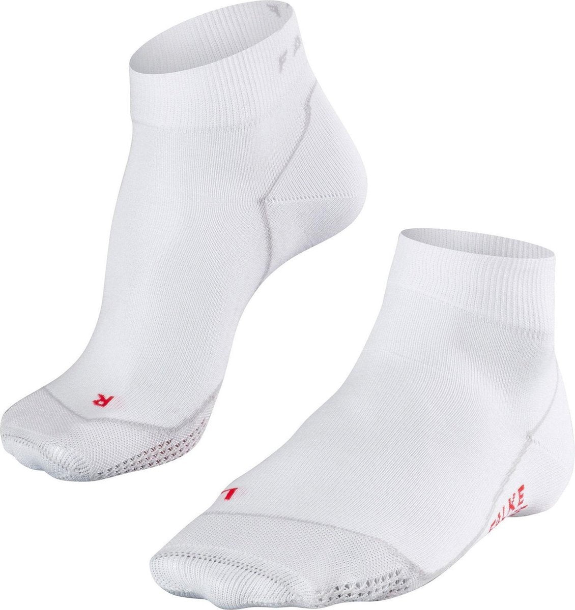 Falke Sportsokken - Maat 41/42 - Vrouwen - wit/grijs/rood