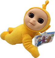 Teletubbies / Tiddlytubbies - Umby Pumby (geel in kruipende houding) - Pluche Knuffel - 24 cm
