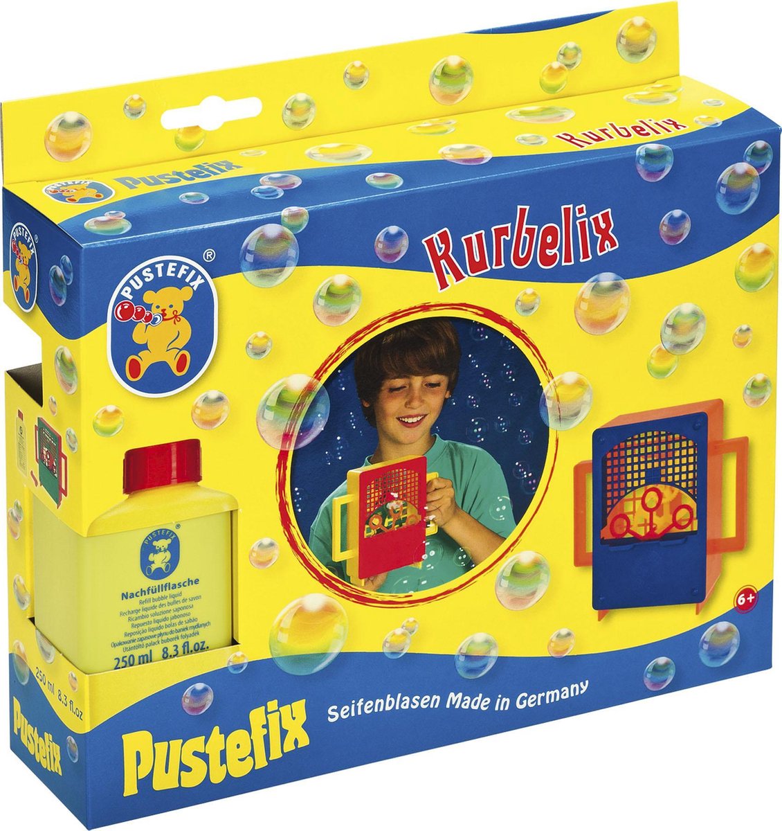 Pustefix Bellenblaas Kurbelix Bellenmachine