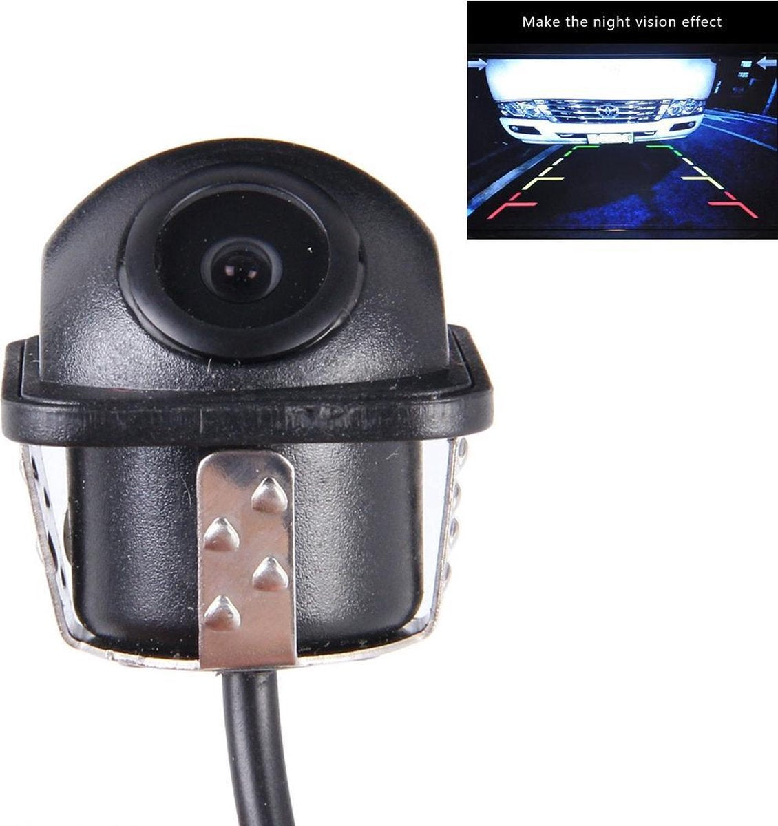 720 × 540 effectieve pixel PAL 50Hz / NTSC 60Hz CMOS II universele waterdichte auto achteruitrijcamera achteruitrijcamera
