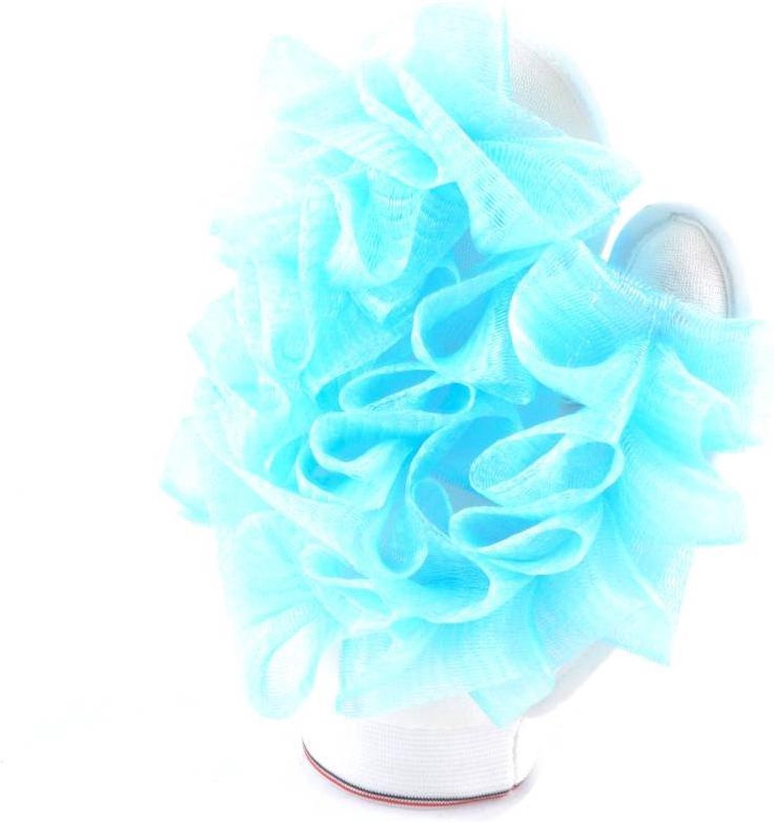 Puff bad handschoen Blauw
