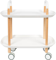 Nancy's Tanaina Trolley - Industrieel - Wit