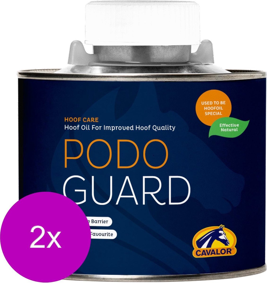 Cavalor Podoguard Hoef Oil Special - Paardenverzorging - 2 x 500 ml