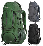 Beefree 70 Liter Backpack | Inclusief regenhoes | Frontlader | Extra stevig | Updated 2019 model | Groen