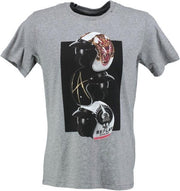 Replay zacht grijs slim fit t-shirt - valt 1 maat kleiner - Maat S