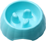 Banzaa Anti schrok voerbak hond en kat – Slow feeder Antischokbak ø21cm Blauw