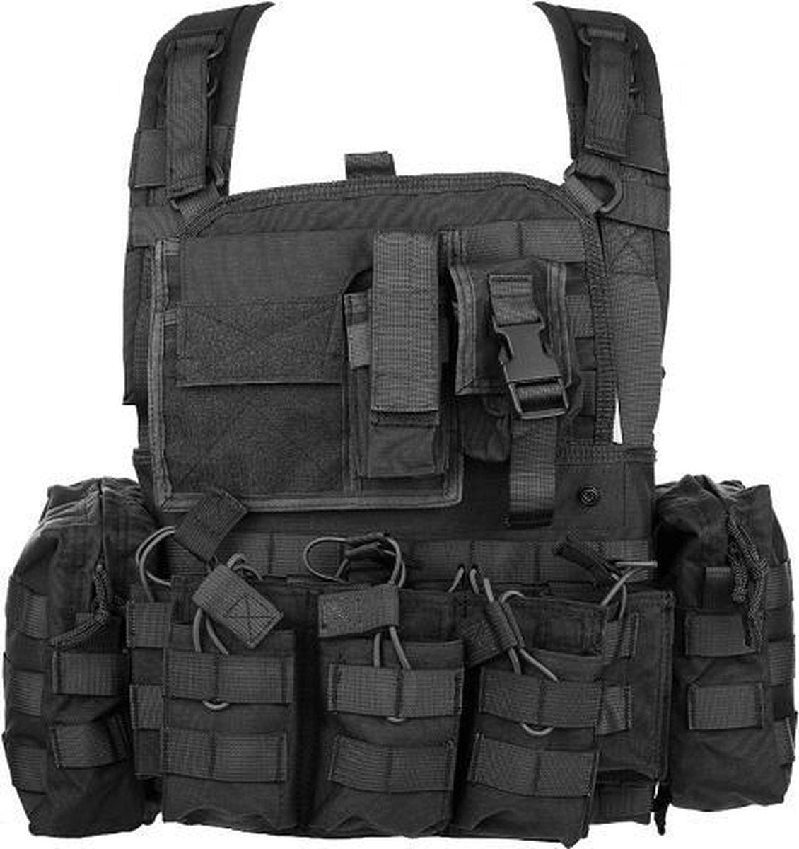 101inc Chest rig Operator LQ14121 zwart
