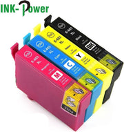 Epson 603 - Multipack van 4 stuks - Met Chip - Epson 603XL - Voor Printers: XP-2100 / XP-2105 / XP-3100 / XP-3105 / XP-4100 / XP-4105 / Workforce / WF-2810DWF / WF-2830DWF / WF-2835DWF / WF-2850DWF - Inktcartridges - Epson Inktpatronen
