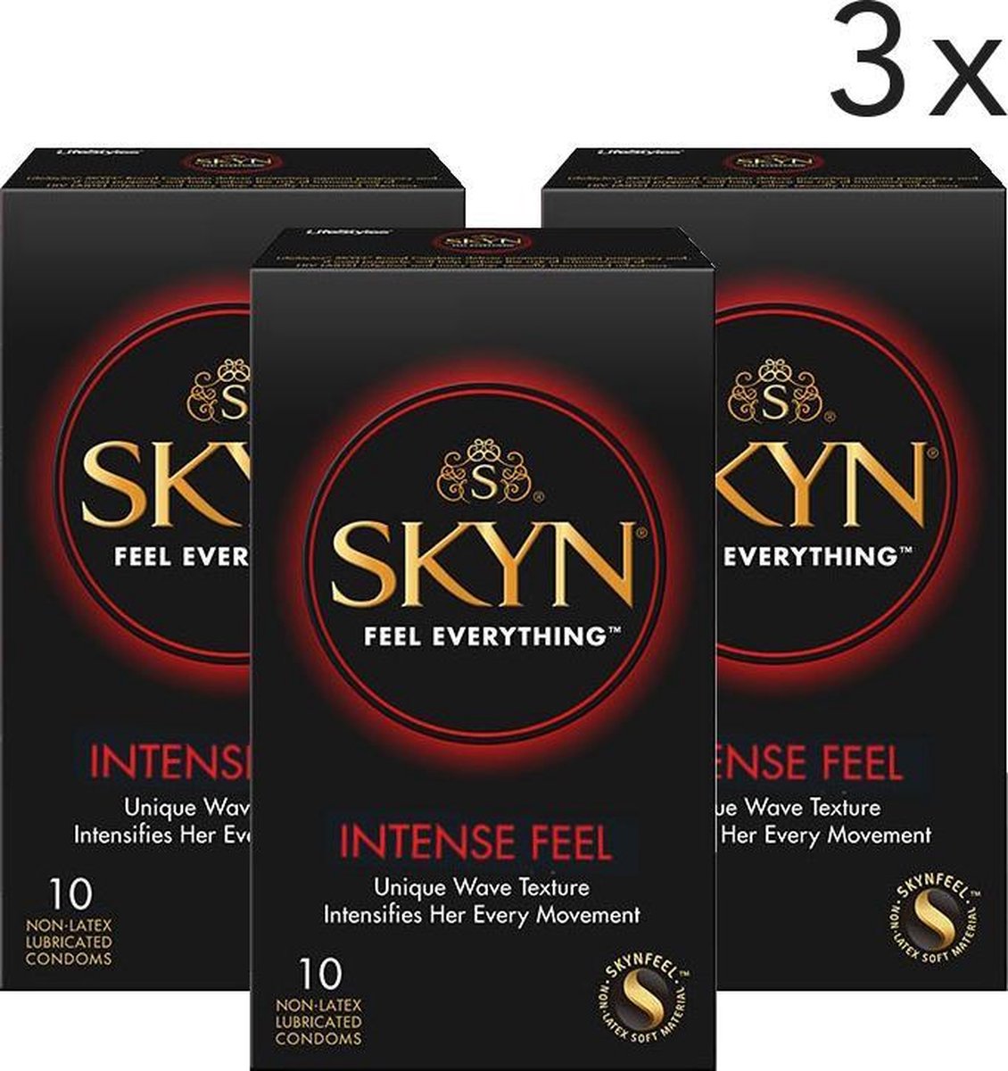 SKYN Intense Feel latexvrije condooms | 3x 10 stuks