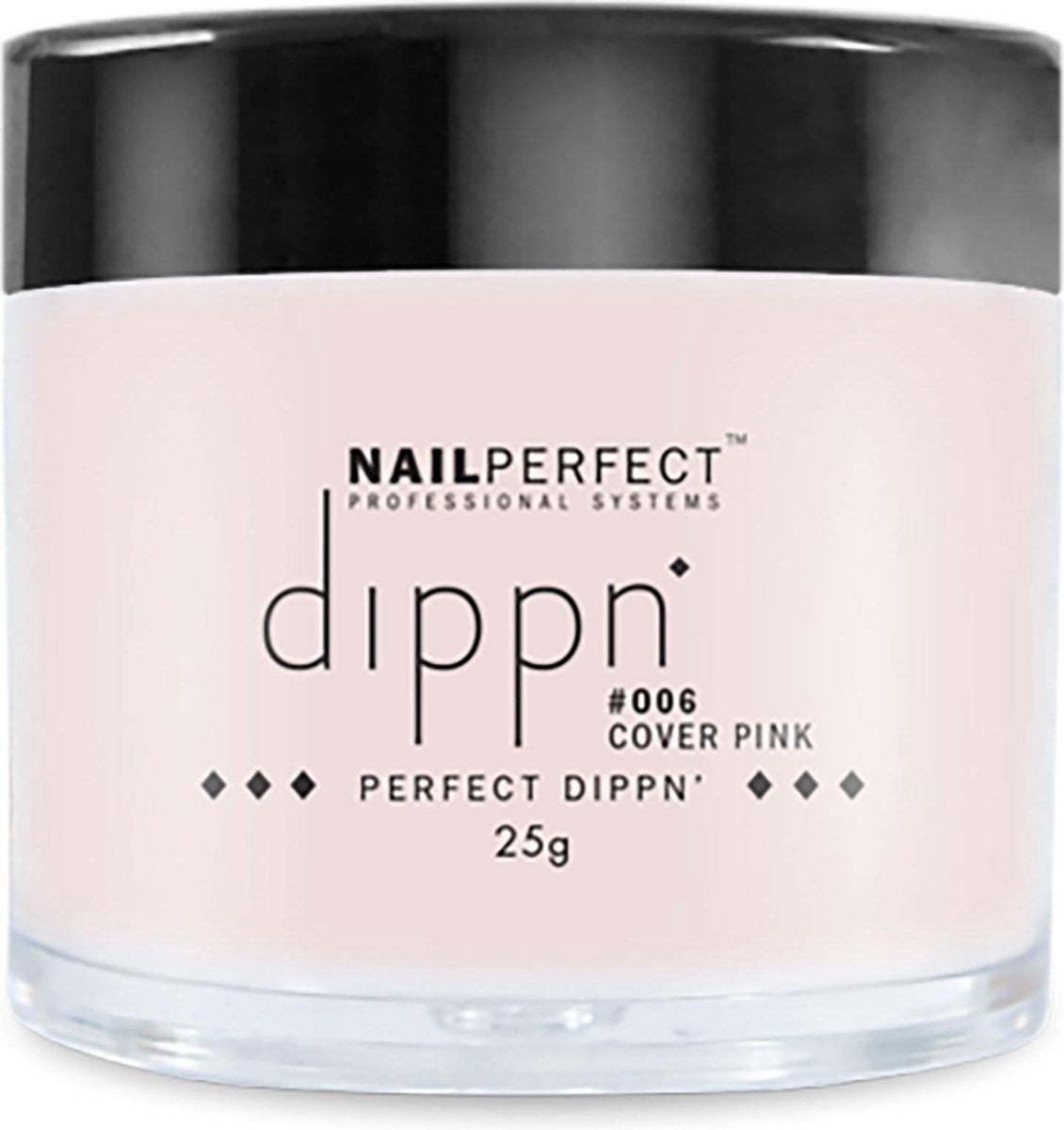 Dip poeder voor nagels - Dippn Nailperfect - 006  Cover Pink  - 25gr