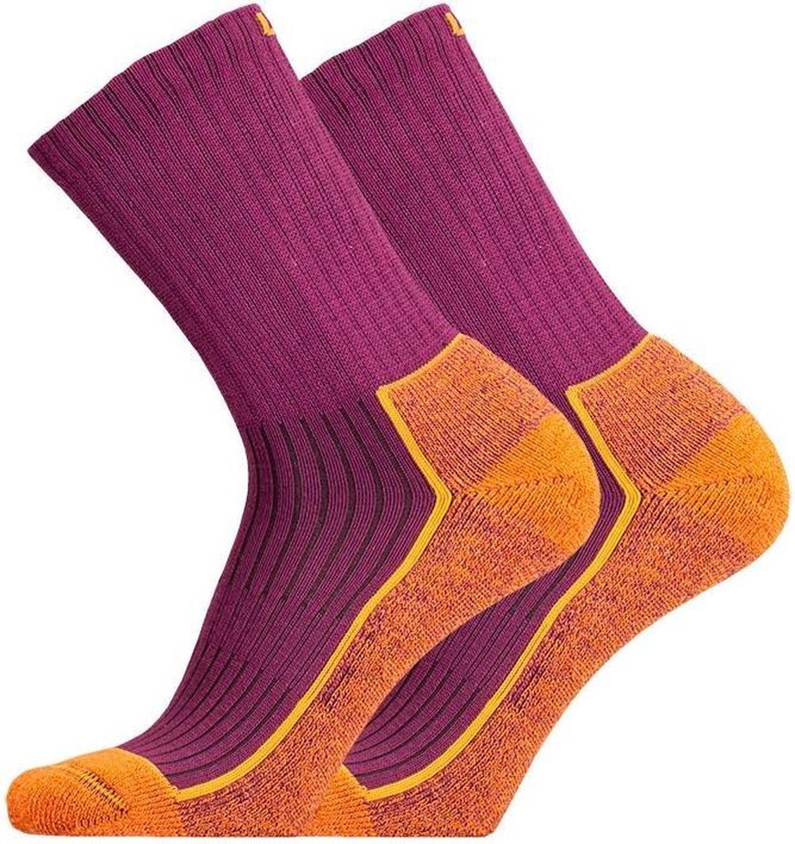 Uphillsport Wandelsokken Saana Polykatoen Paars Maat 35-38