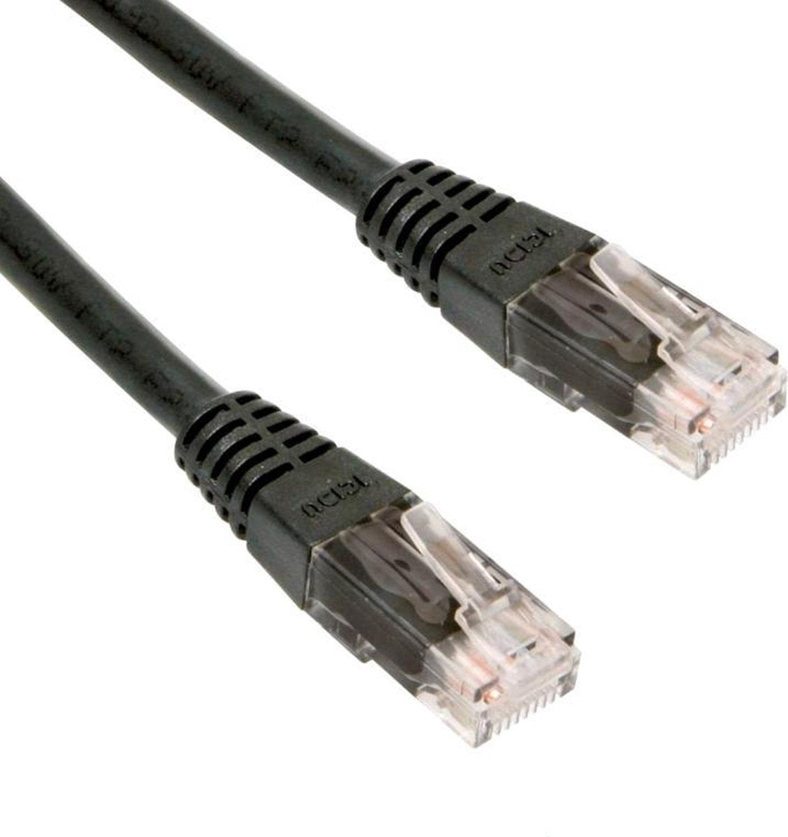 Wentronic CAT5E Netwerkkabel - RJ45 - Zwart - 50 m
