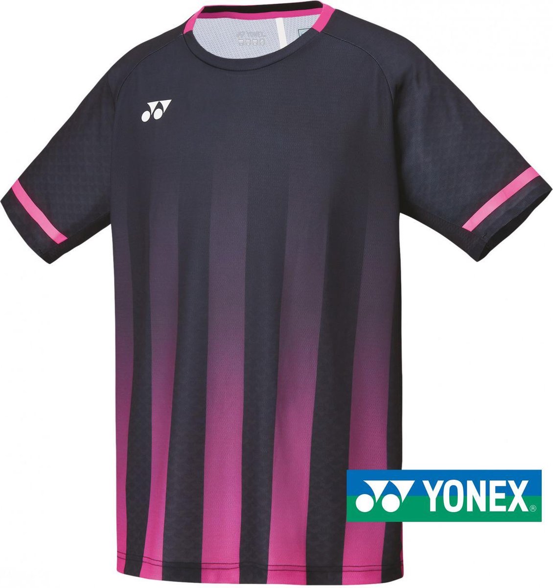 Yonex tournament shirt  - 10332 - maat XL | zwart/paars