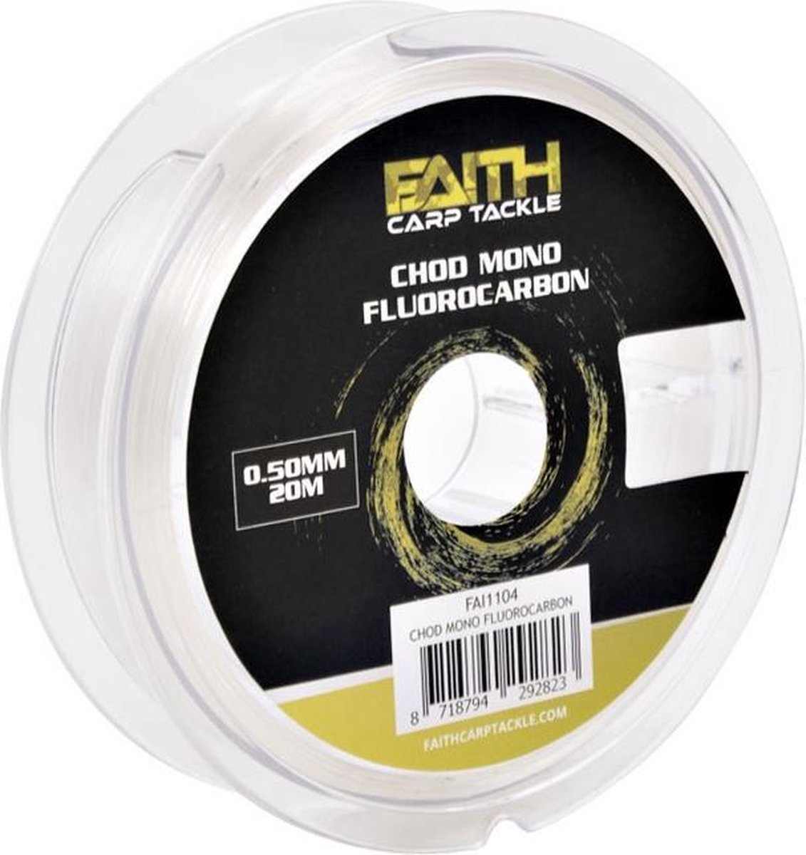 Faith Chod Mono Fluorocarbon - 0.50mm - 20m - Transparant