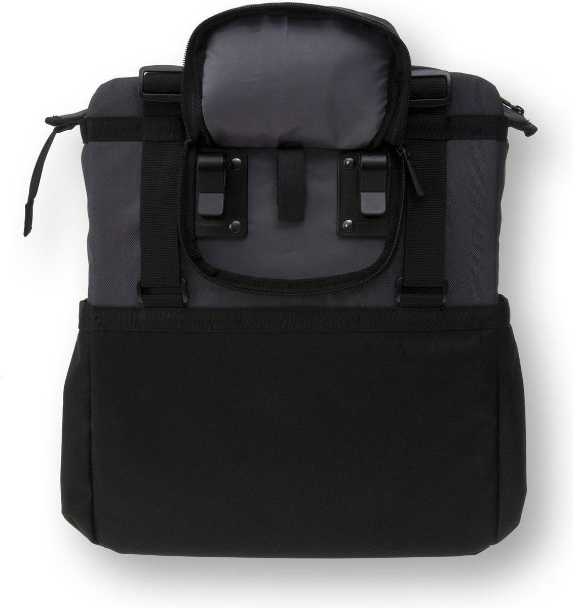 Fietstas Basil Shopper XL 32 x 16 x 37 cm - zwart
