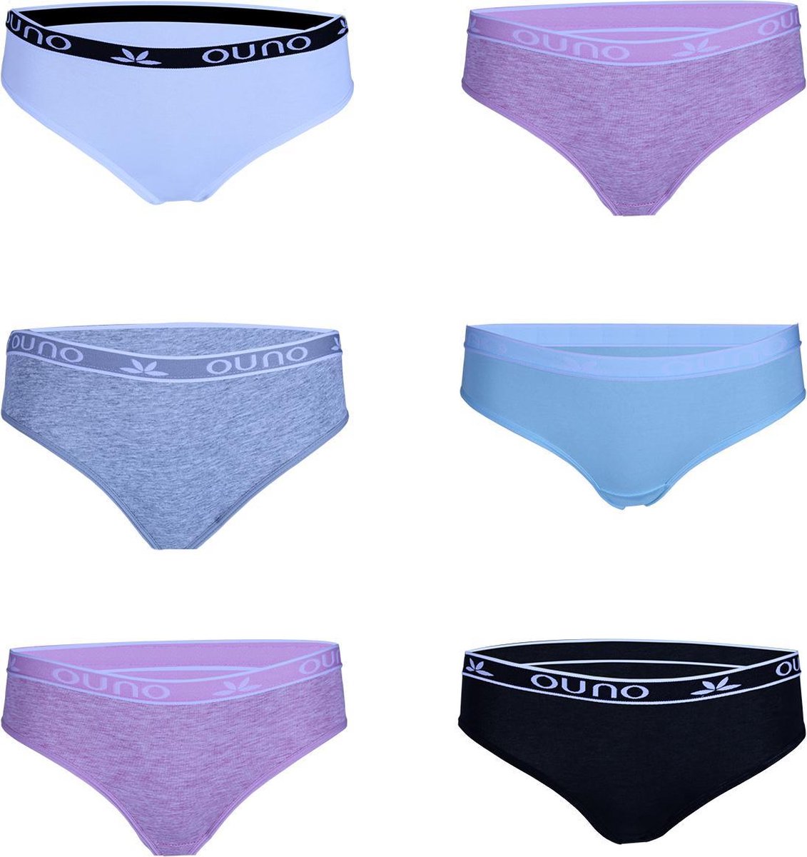 Meisjes ondergoed - dames slip - VOORDELIGE 6 PACK 128-134