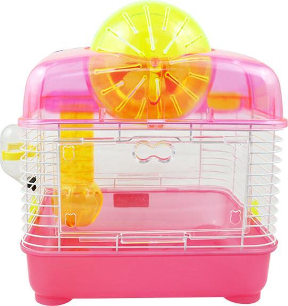 Nobleza 40GXH - Hamsterkooi - Roze - L26 x B26 x H29cm