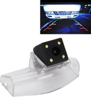 656 Ã— 492 Effectieve Pixel HD Waterdicht 4 LED Nachtzicht Groothoek Auto Achteraanzicht Backup achteruitrijcamera voor overzeese versie Mazda 2/3