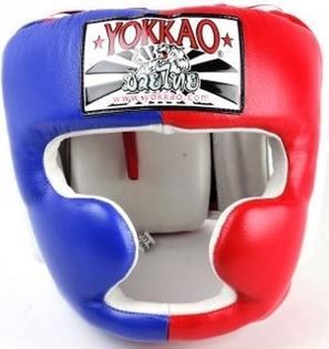 Yokkao Hoofdbeschermer Rood/Wit/Blauw - Product Kleur: Rood / Wit / Blauw / Product Maat: XL