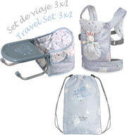 Babypoppen reis set Martin