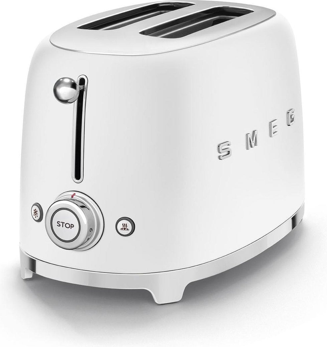 SMEG - Broodrooster - Broodrooster 2x2 Mat Wit