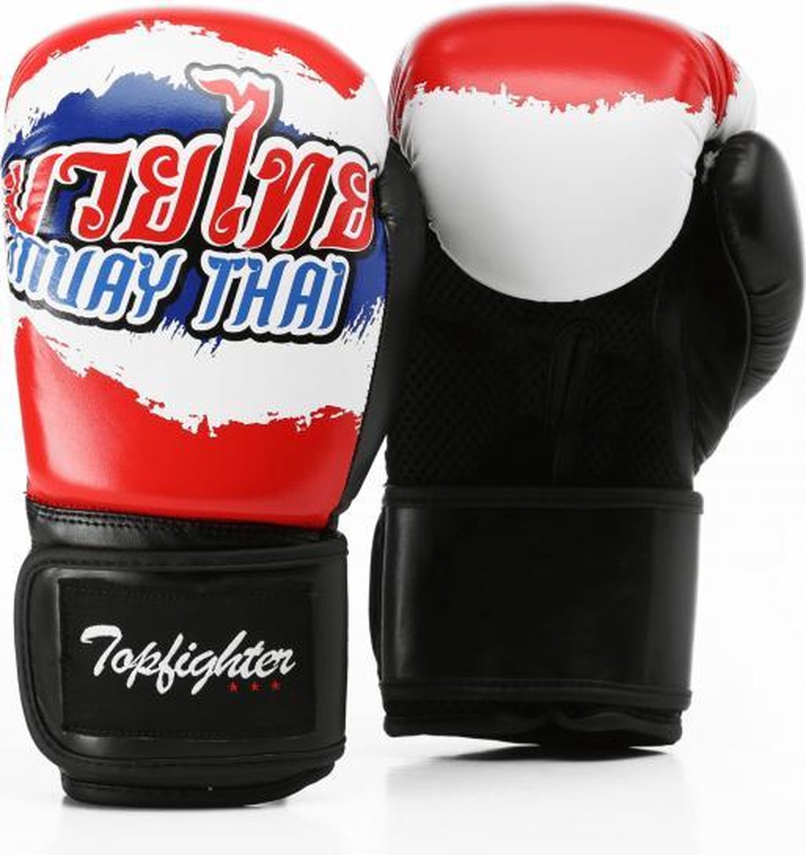 Topfighter Bokshandschoenen Thai Pride Wit 10oz