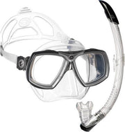Aqualung Look 2 Snorkelset Zwart