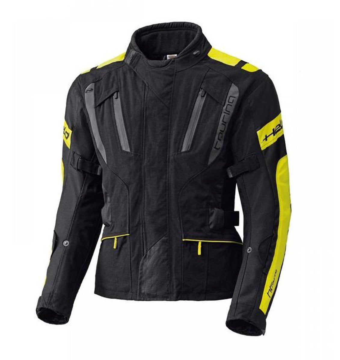 Held 4-Touring Black Fluo Yellow Textile Motorcycle Jacket 3XL