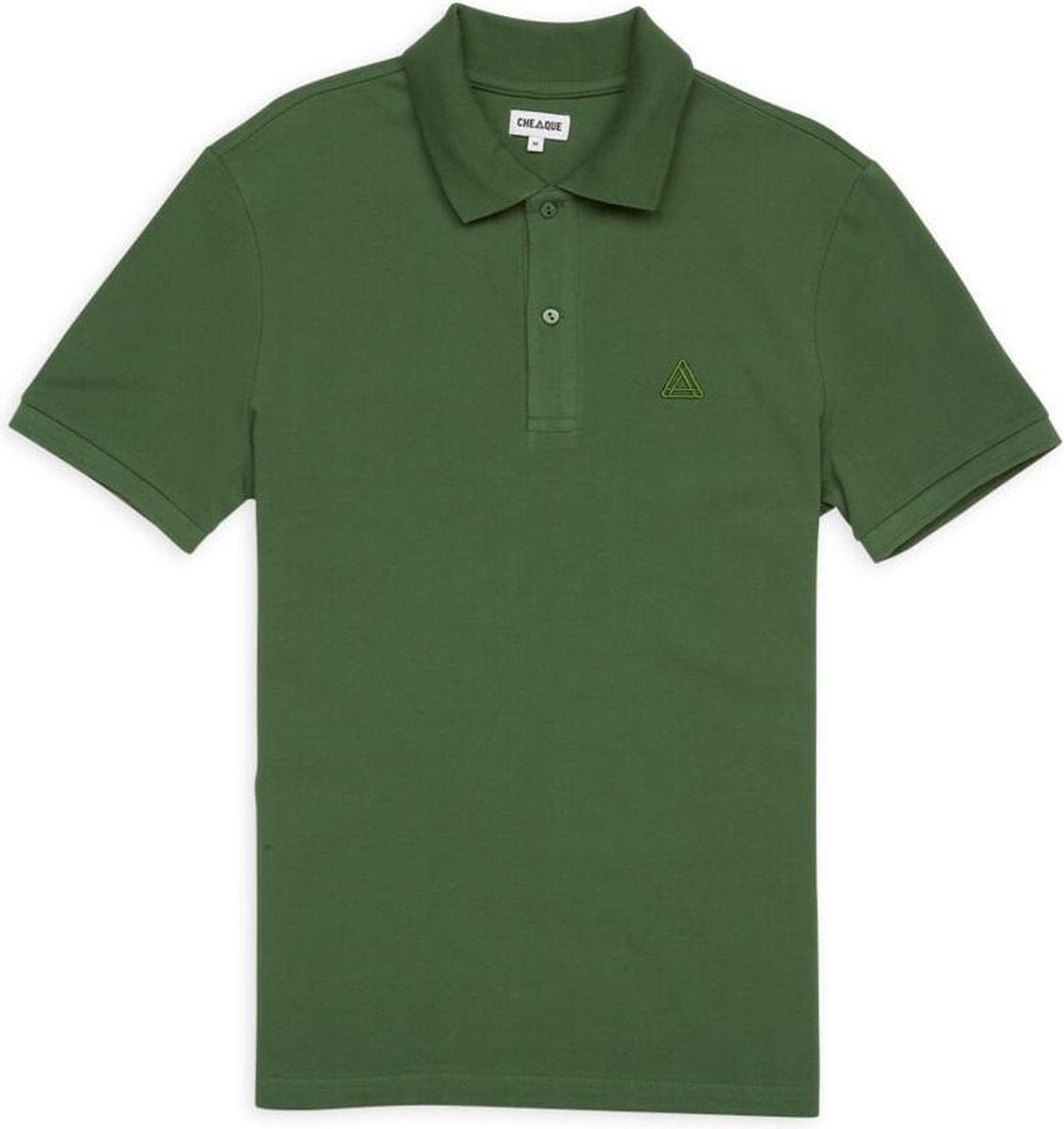 CHEAQUE LOGO GROEN POLO