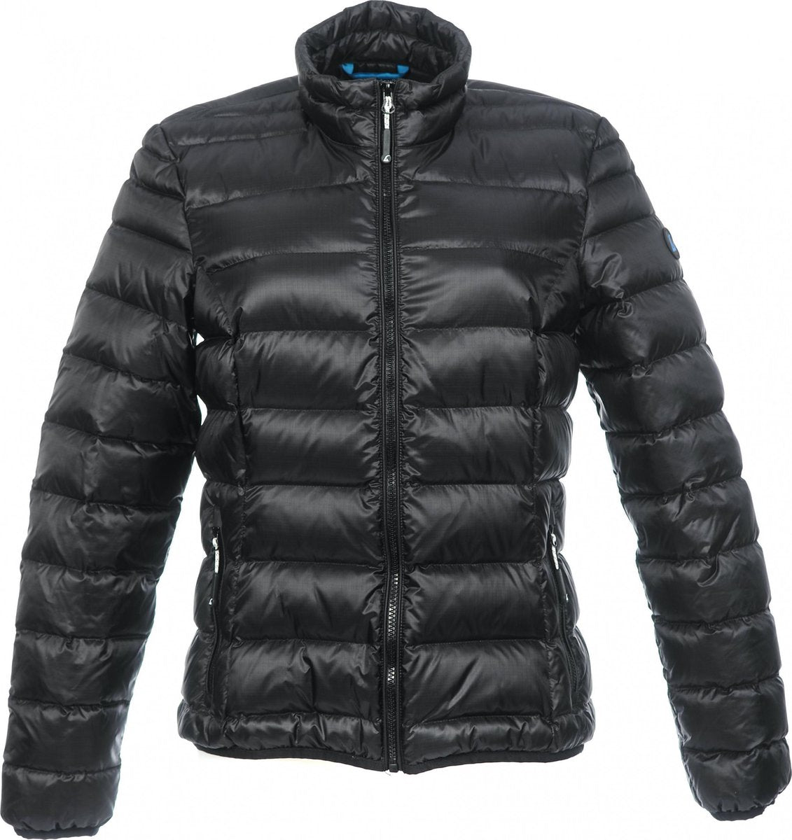 Alvivo Outdoorjack Helsinki Dames Nylon/dons Zwart Maat M
