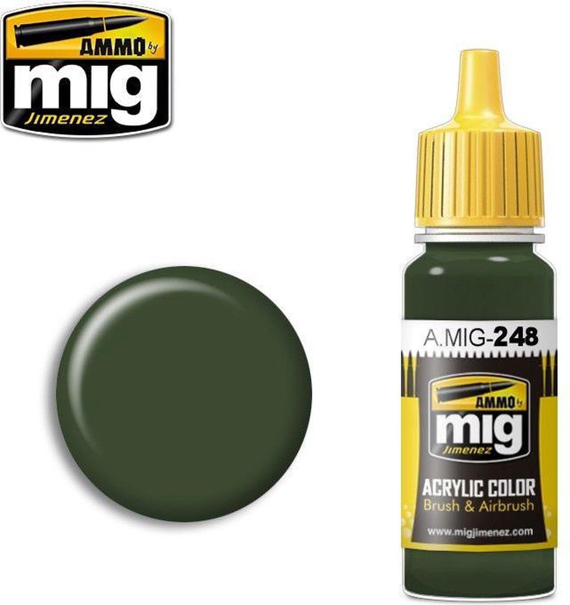 Mig - Rlm 80 Olive Green (17 Ml) (Mig0248)