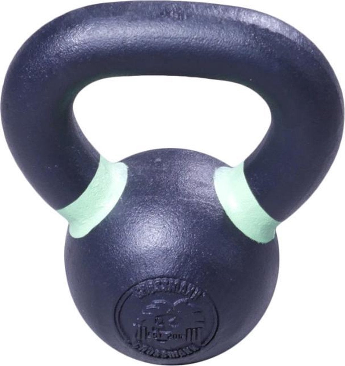 Crossmaxx® Gietijzeren Powdercoated kettlebell 4kg