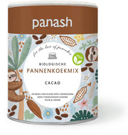 Panash Cacao pannenkoekenmix - biologisch & vegan - geen e-nummers - voor 16 pannenkoeken - 400 gram pannenkoekmix