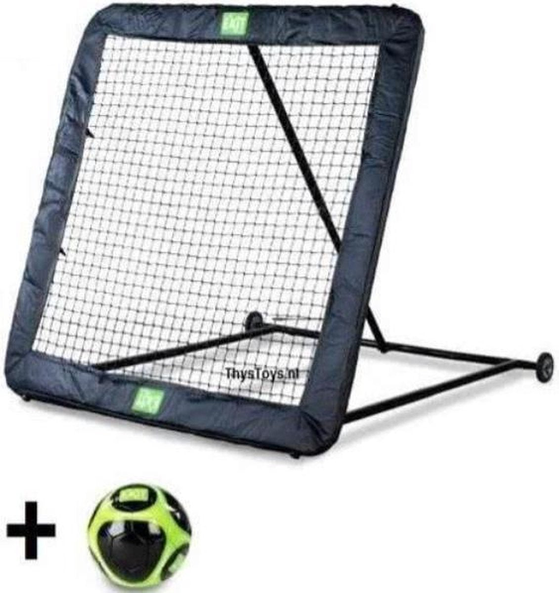 EXIT Kickback Rebounder XL + TT Voetbal