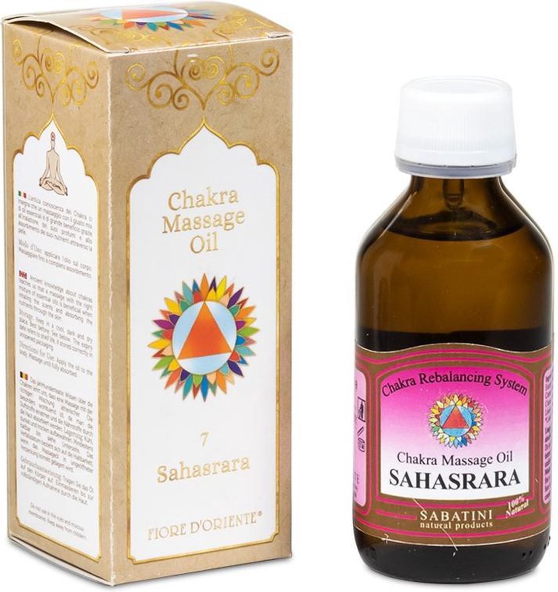 Massageolie 7e Chakra Sahasrara