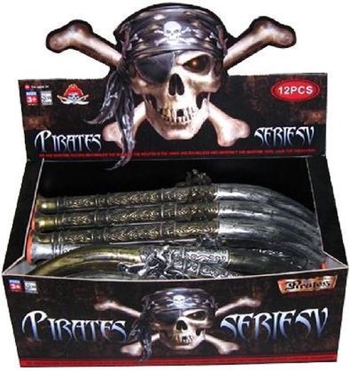 Piraten Pistool 41cm Assorti