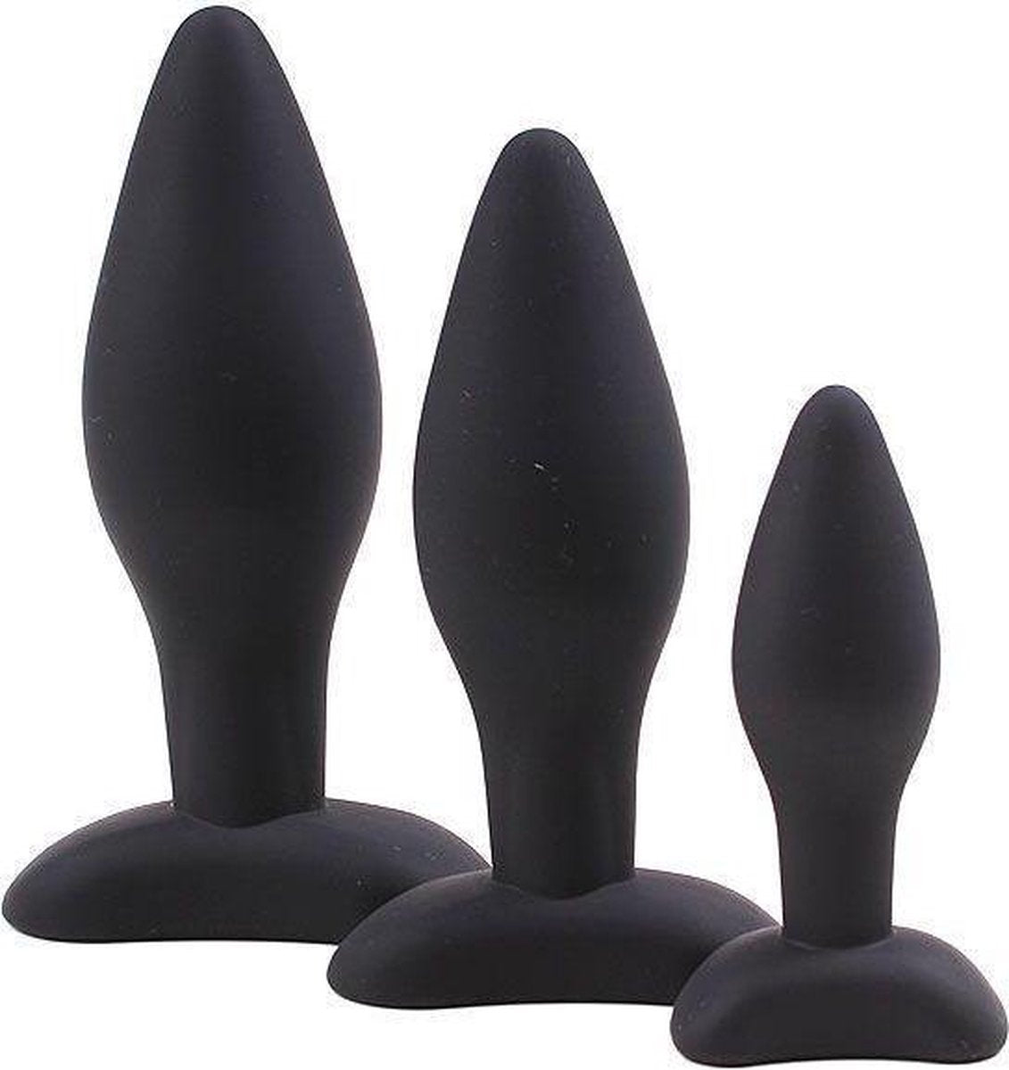 Kiotos Buttplug set met 3 buttplugs - goed geschikt voor beginners