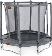 Avyna trampoline PRO-LINE 06 + net boven + afdekhoes - Grijs