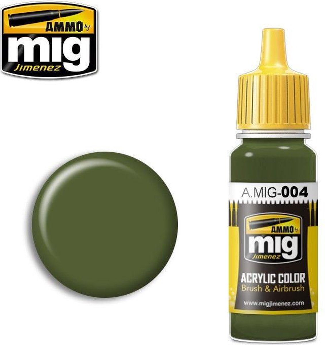 B RESEDA GREEN RAL 6011 (17 ML)