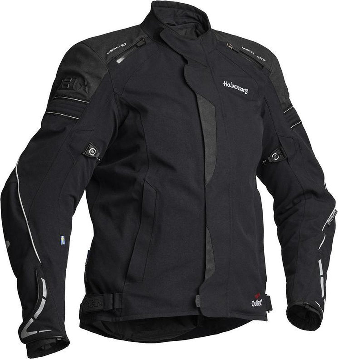 Halvarssons textiel motorjack Walkyria Lady zwart 50