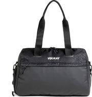 Vooray Trainer Duffel - 25 L Sporttas met schoenenvak & waterdicht compartiment (Black Foil)